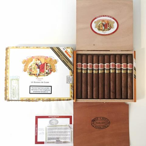 ROMEO Y JULIETA ROMEO DE LUXE EDICIÓN LIMITADA 2013 CIGAR (BOX OF 10)